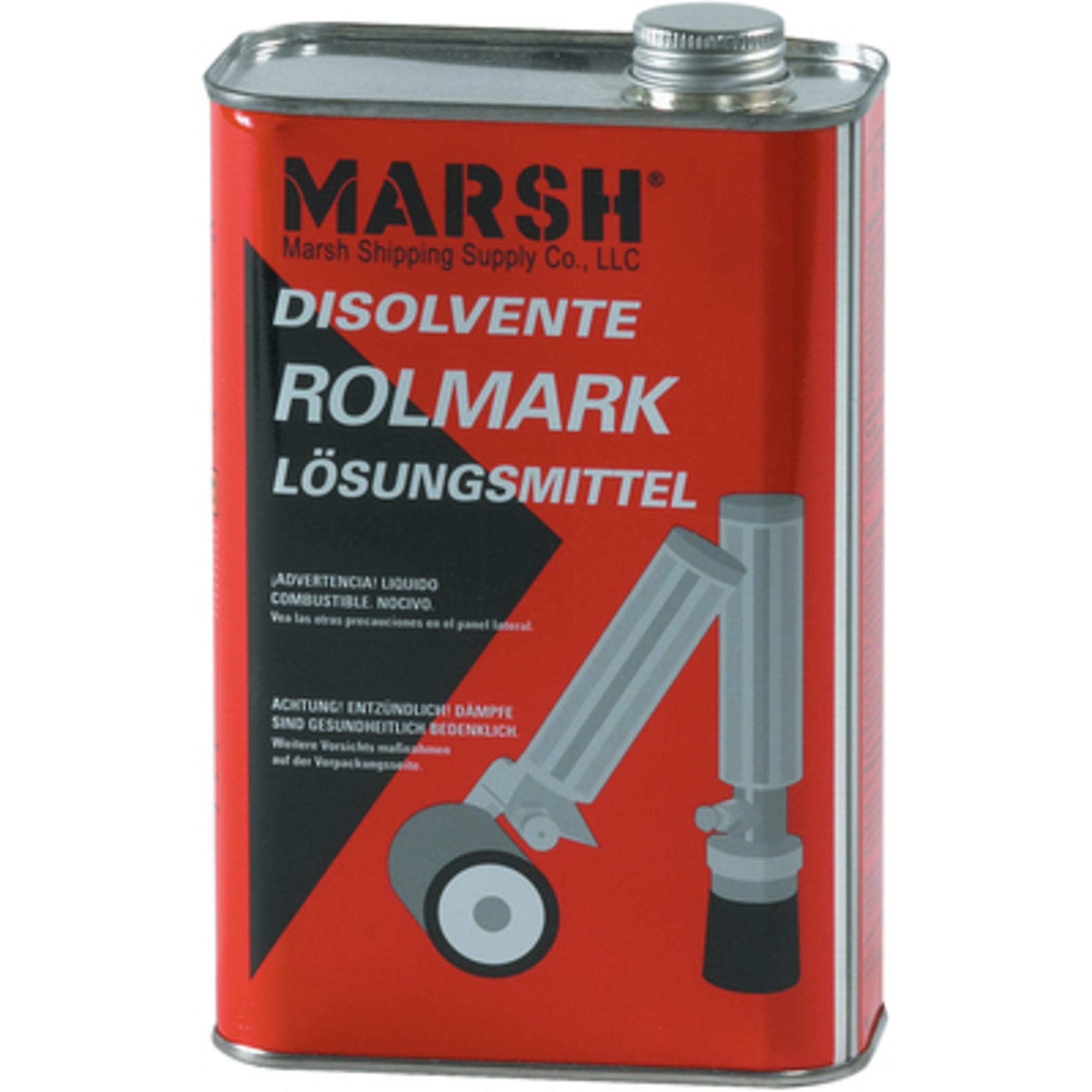 Rolmark Solvent Cleaner - 1 Quart, Model# STRO45